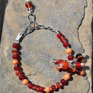 No 462 - Handmade bracelet with candy like charms